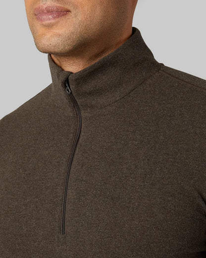 DARK BROWN HEATHER