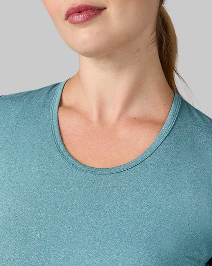 SEAFOAM BLUE HEATHER